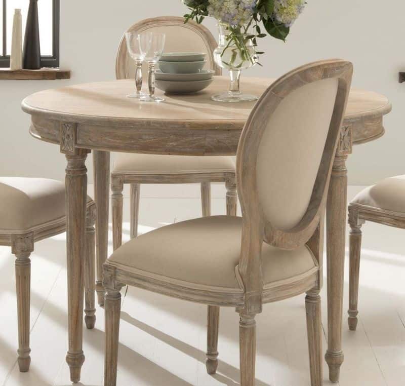 Limewashed Dining Chairs