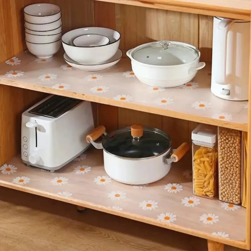 Line the Drawers and Shelves