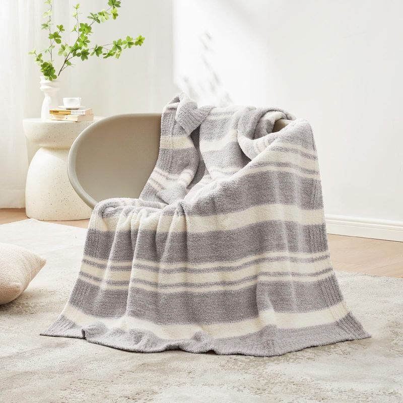 Striped Throw Blankets