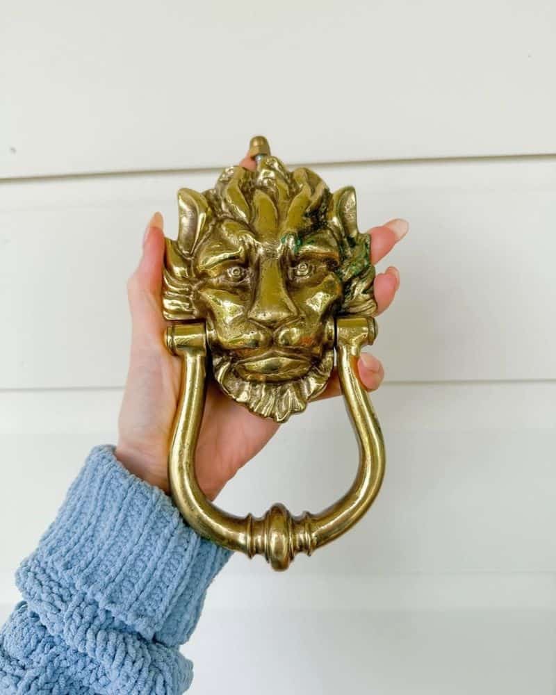 Lion Head Knocker