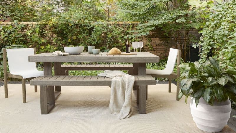 West Elm Portside Outdoor Dining Table