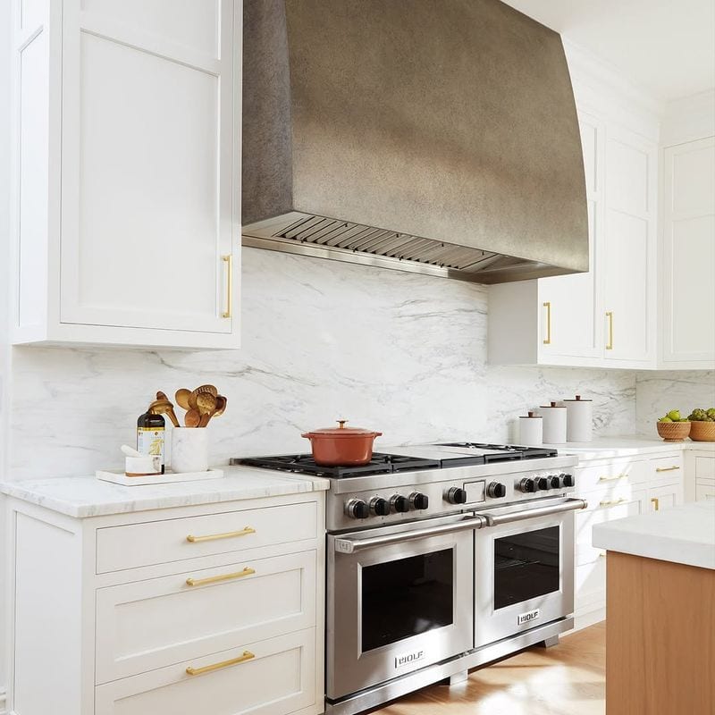 Marble Slab Backsplash