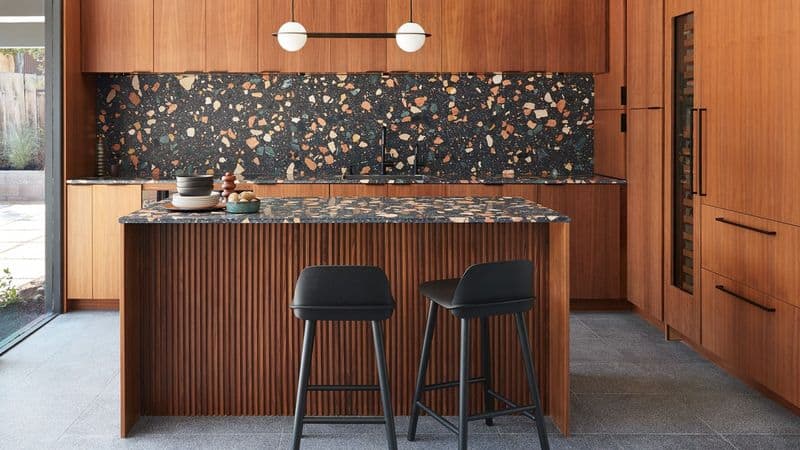 Terrazzo Island with Vintage Vibes