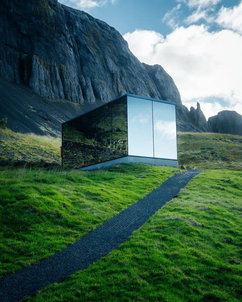 Mirror House, Borgarbyggd, Iceland