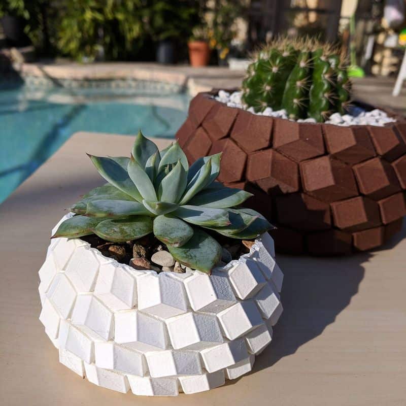 Modern Geometric Planters