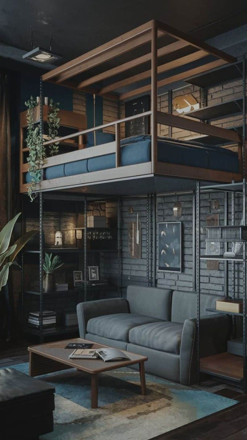 Modern Industrial Nook