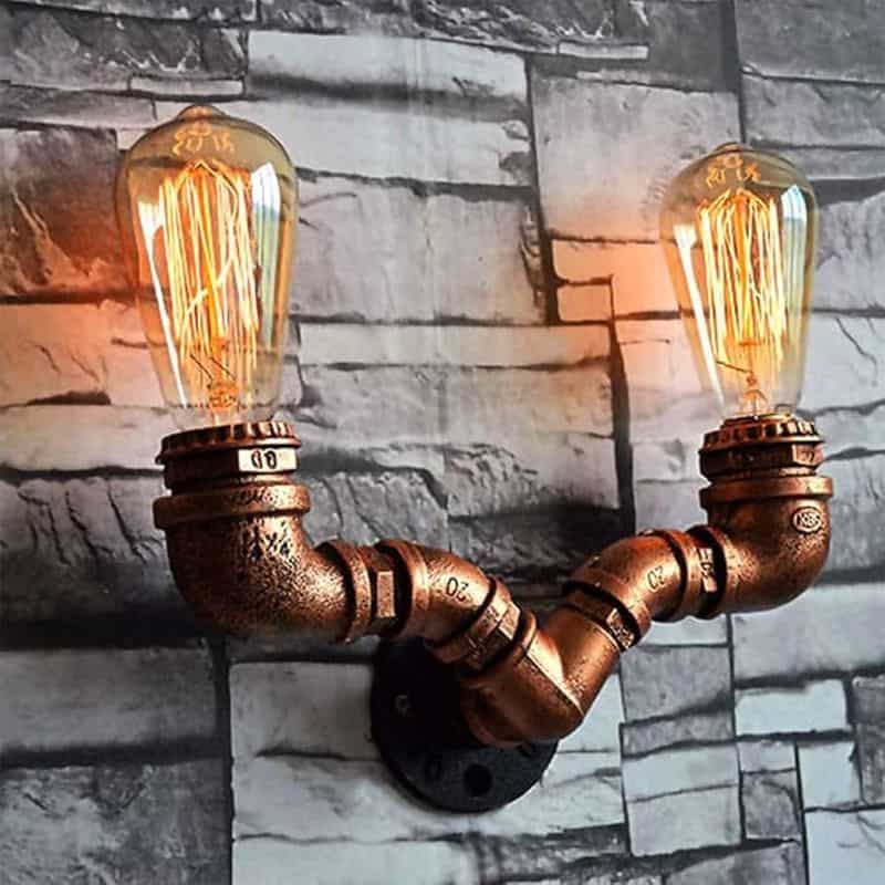 Industrial Pipe Sconce
