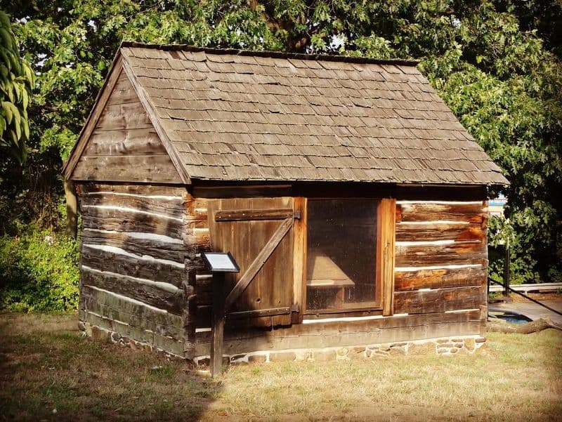 Mortonson-Van Leer Log Cabin, New Jersey, USA