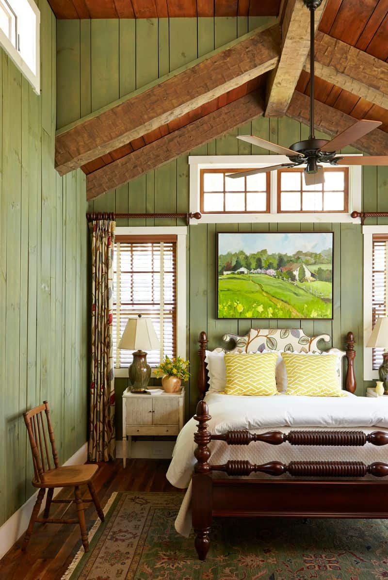 Mossy Green Walls