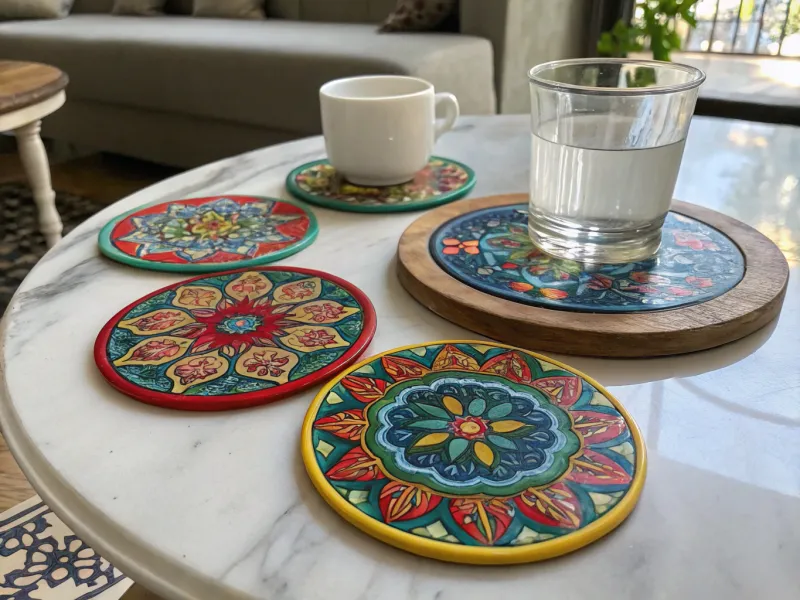 Murano Glass Coasters