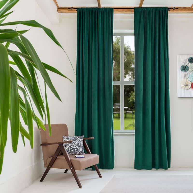 Emerald Green Curtains