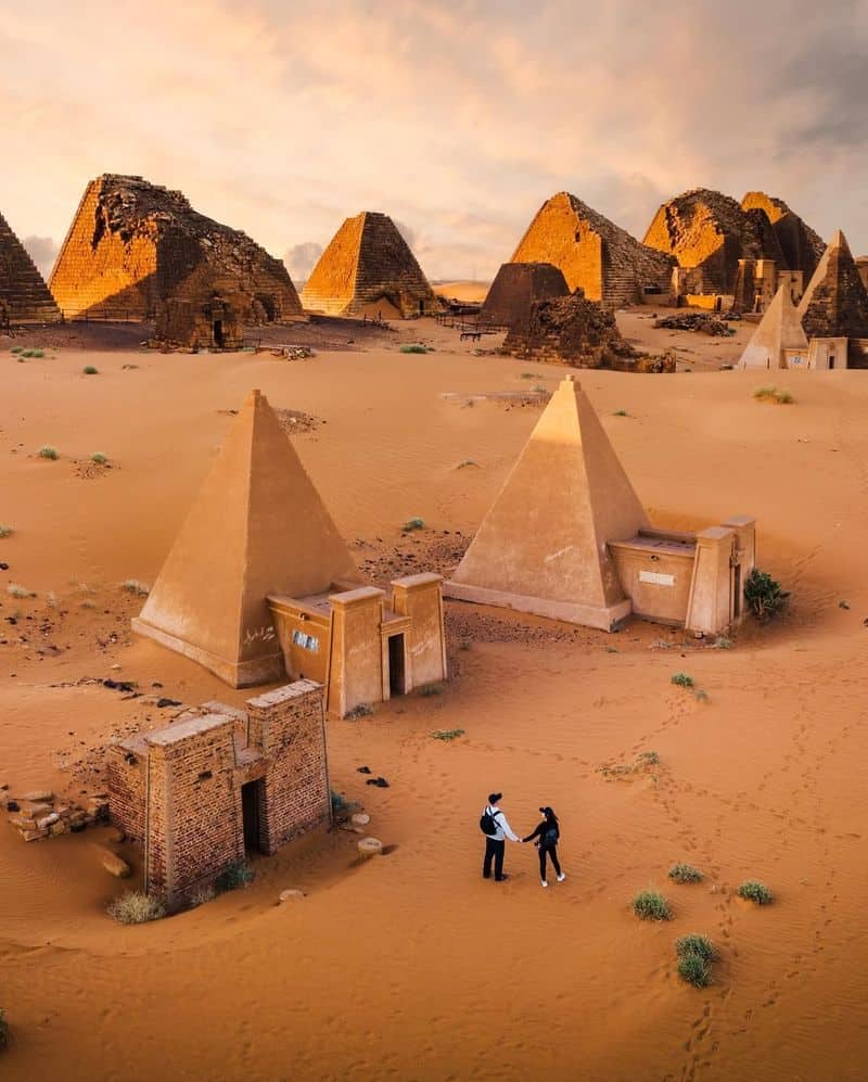 Nubian Pyramids, Sudan