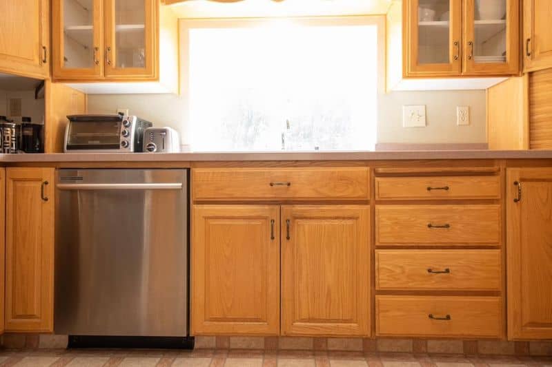 Oak Cabinets