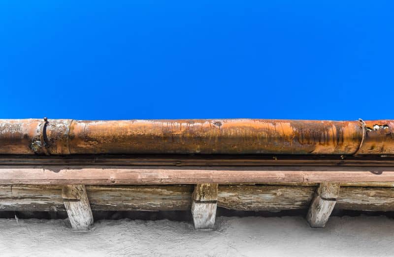 Rusty Gutters