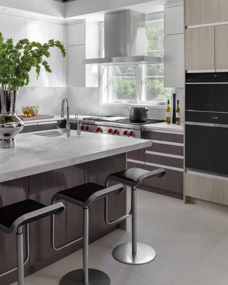 Opt for Metallic Countertops