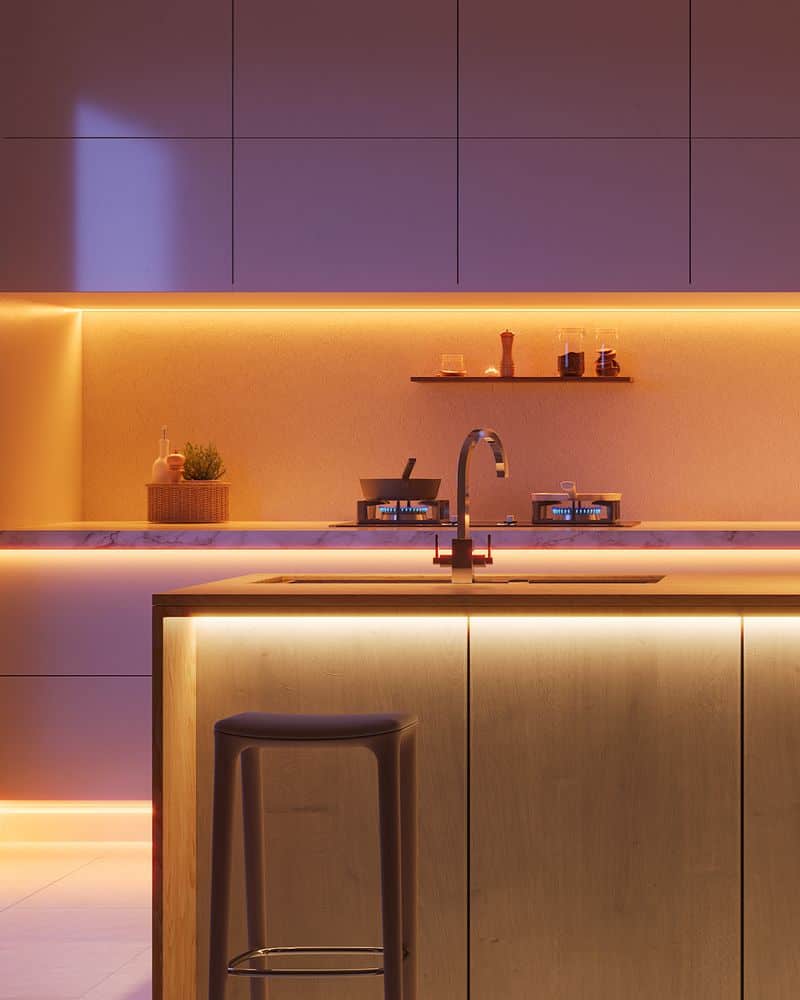 Orange and Purple