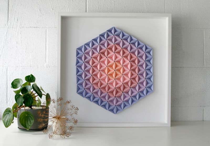 Modular Origami Wall Panels