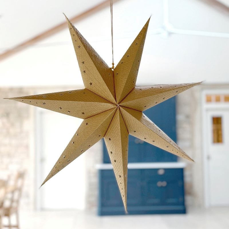 Hanging Origami Star Decorations