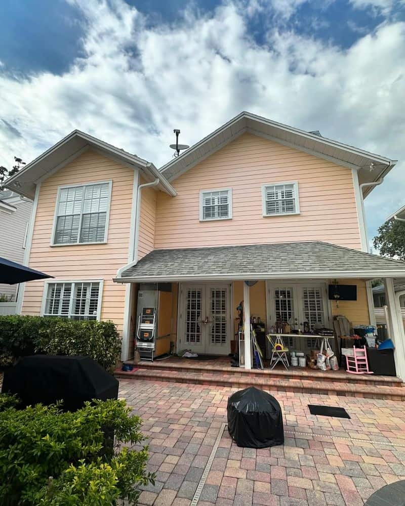 Faded Exterior Paint