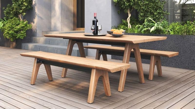 Outdoor Dining Bench