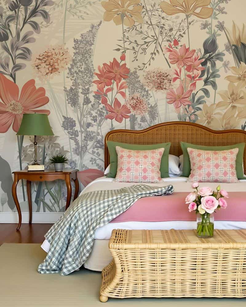 Oversized Floral Wallpapers