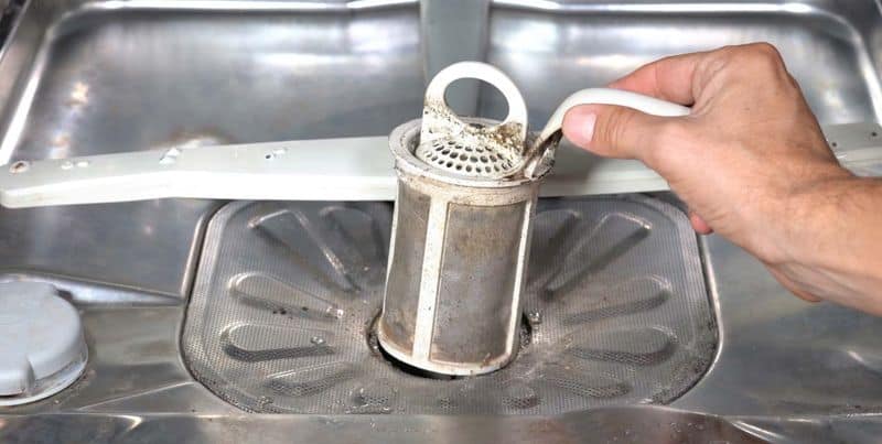 Neglecting Dishwasher Filters