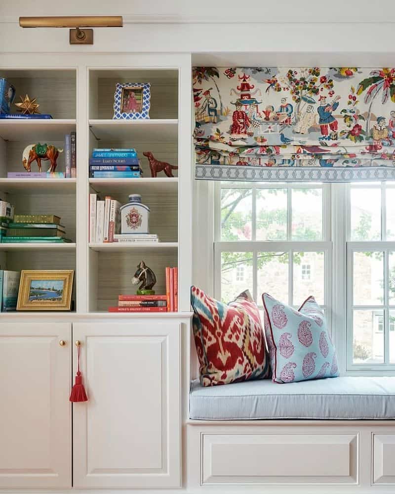 Patterned Roman Shades