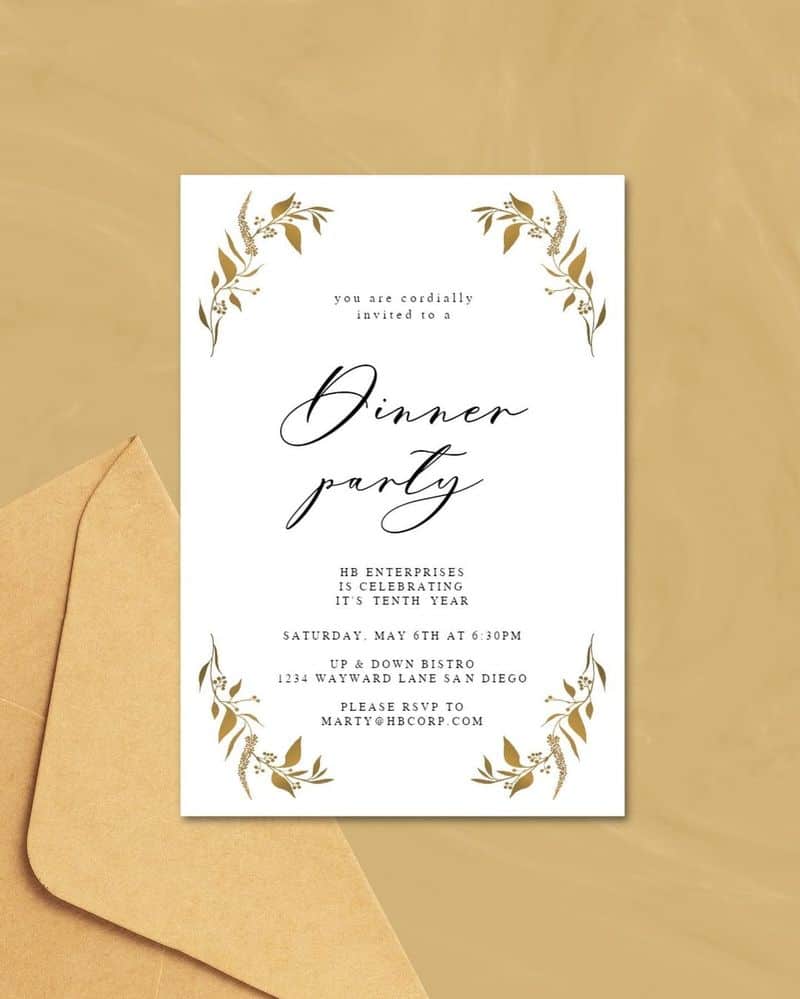 Personalized Invitations