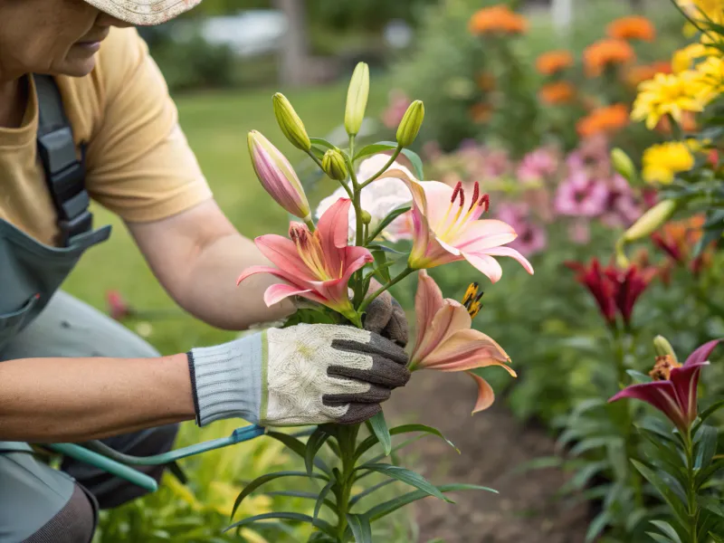 Deadheading for Prolonged Bloom