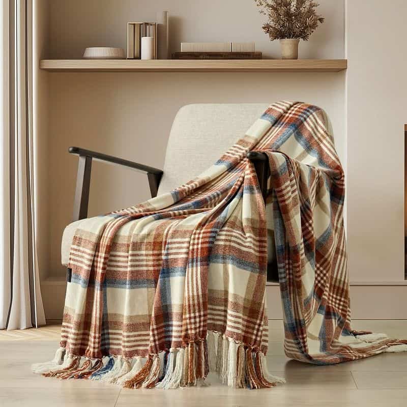 Plaid Throw Blankets