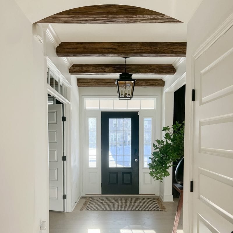 Quirky Wooden Beams