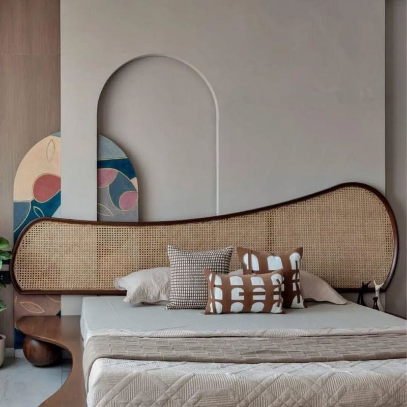 Rattan Headboard