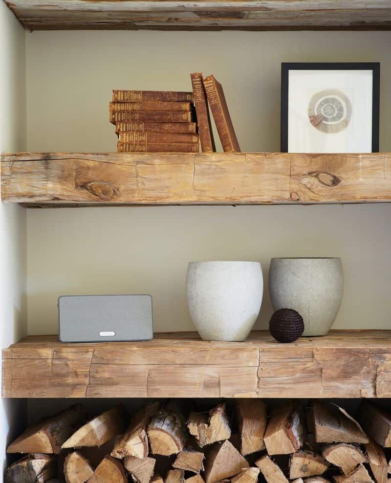Reclaimed Wood Shelves