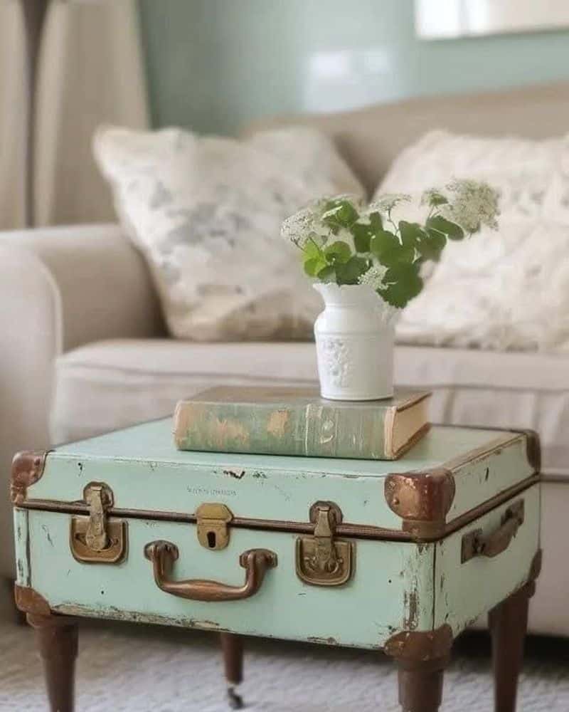 Repurpose Old Suitcases or Trunks