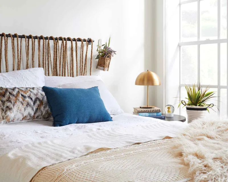 Rope Headboard