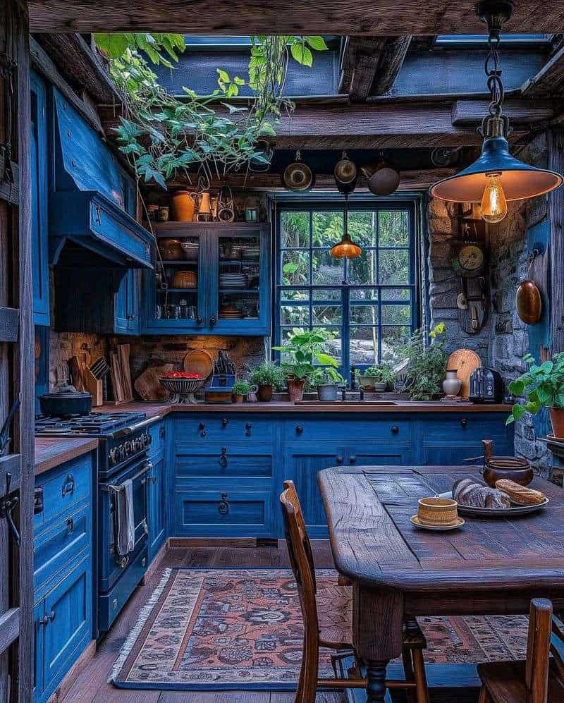 Rustic Blue Haven