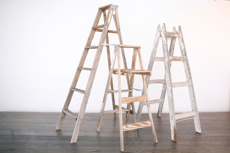 Old Wooden Ladders