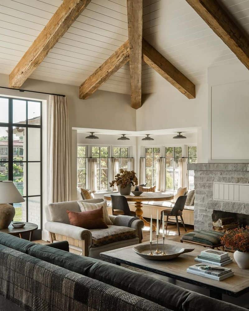 Rustic Wooden Beams