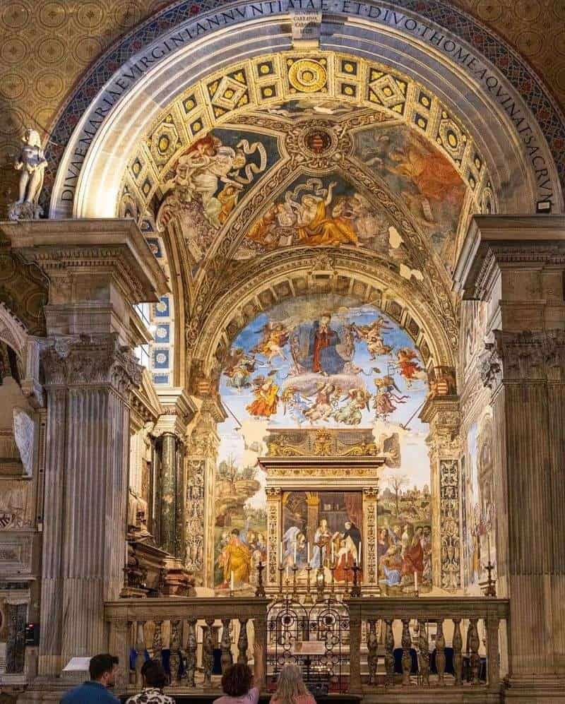 Santa Maria sopra Minerva, Rome, Italy