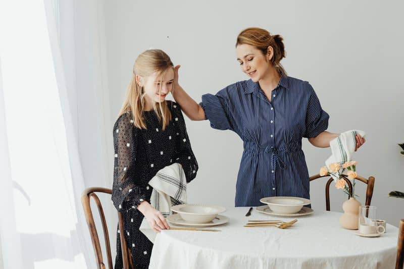 Set the Table Before the Meal