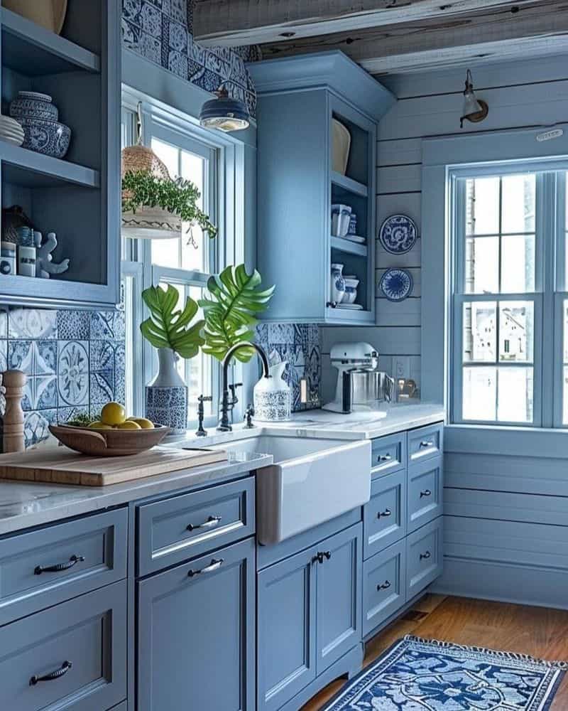 Sky Blue Serenity