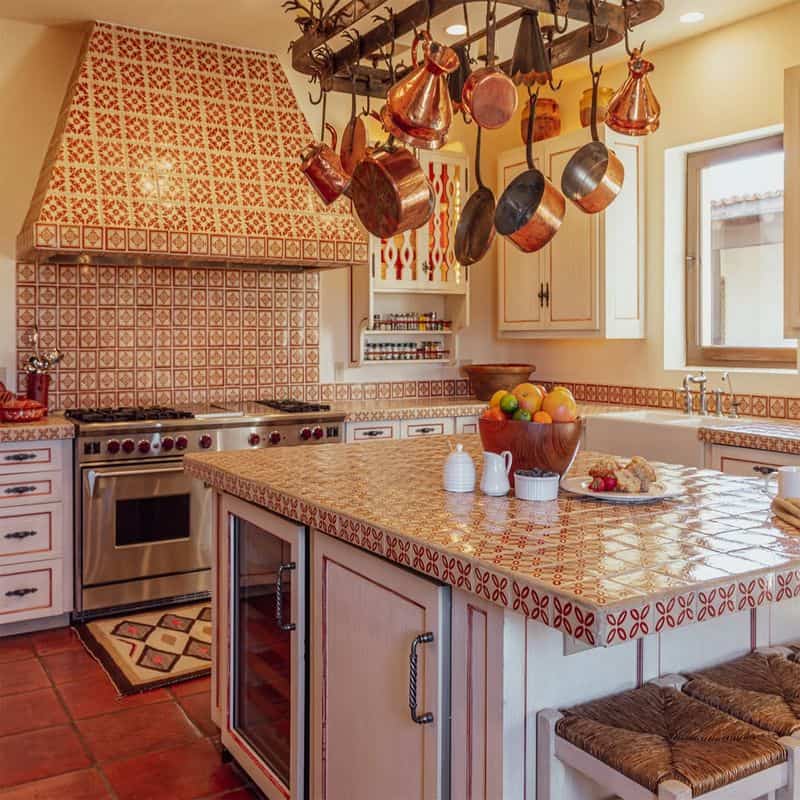 Spanish Style Pot Racks