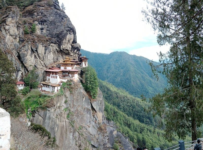 Tiger's Nest Monastery Steps, Paro Valley, Bhutan
