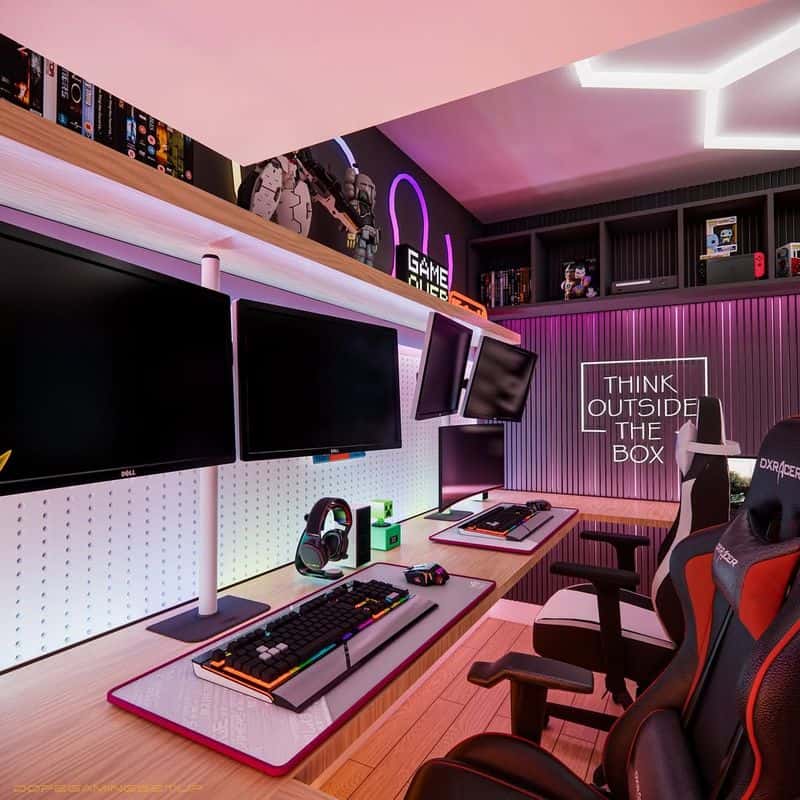 Game Room and Home Office