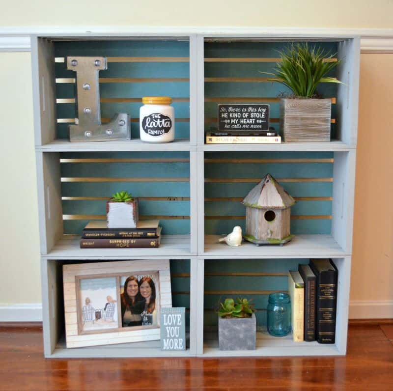 Crate Bookshelf
