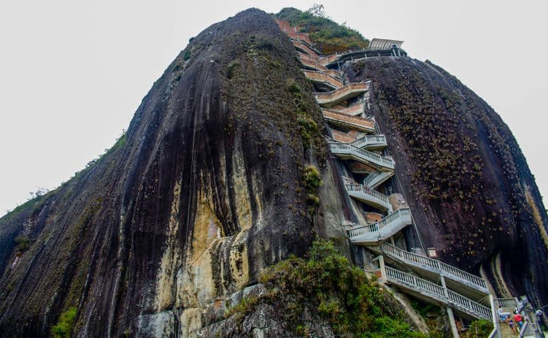 El Peñón de Guatapé Staircase, Antioquia, Colombia