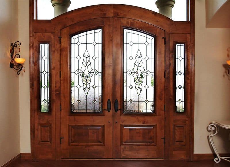 Vintage Leaded Glass