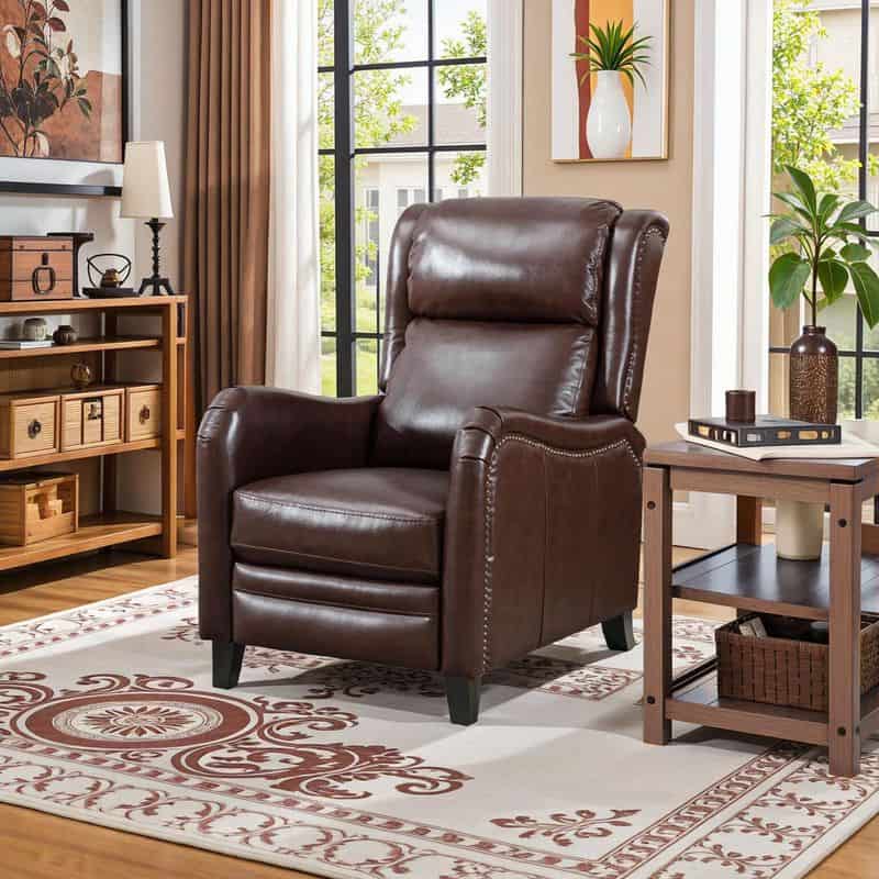 The Classic Leather Recliner