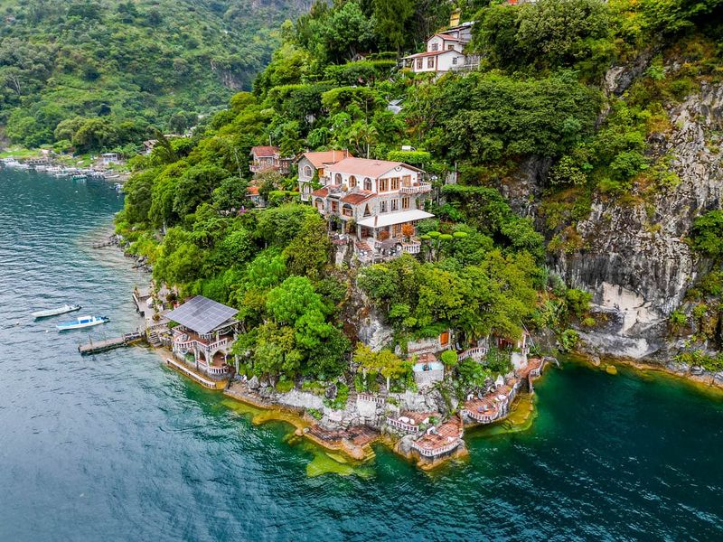 La Casa Del Mundo on Lake Atitlán, Guatemala