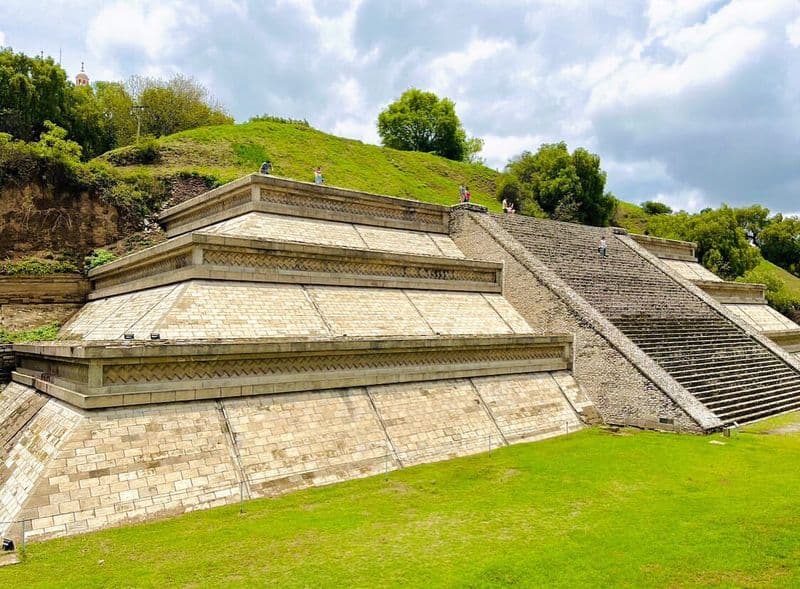 The Great Pyramid of Cholula, Mexico